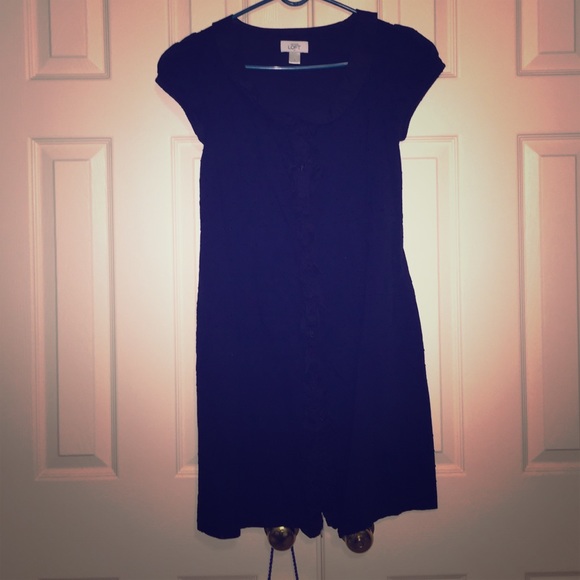 Navy ann Taylor loft dress