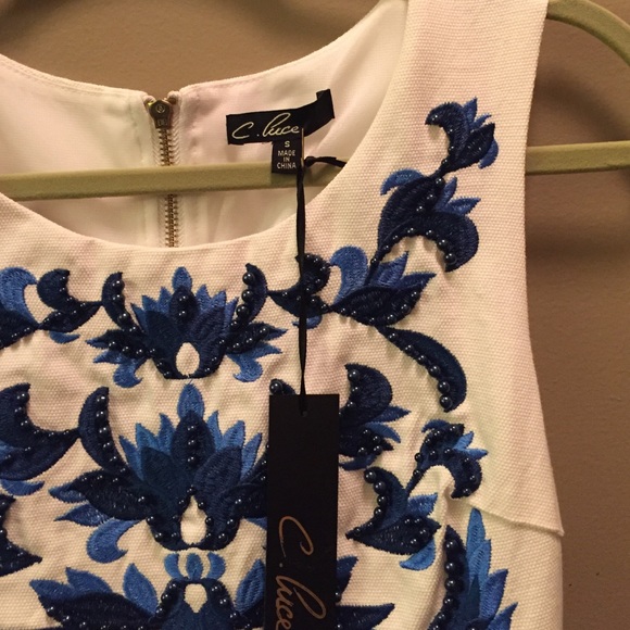 C. Luce Cornelia embroidered dress *make an offer* - Picture 4 of 4