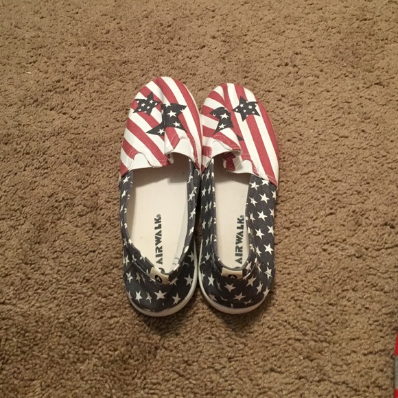 American Flag Airwalk Shoes