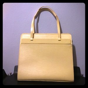 AUTHENTIC LOUIS VUITTON pale yellow Croisette