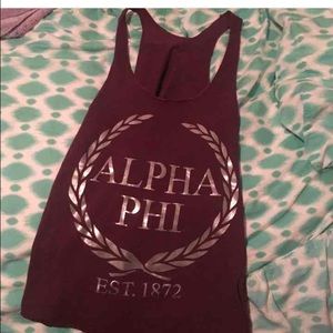 Alpha Phi Tank.