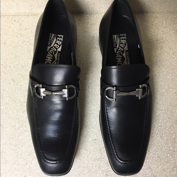 Salvatore Ferragamo Leather Loafer Size 8 2E - Picture 2 of 4