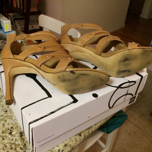 Dolce Vita gorgeous nude Starlyn leather sandals - Picture 4 of 4