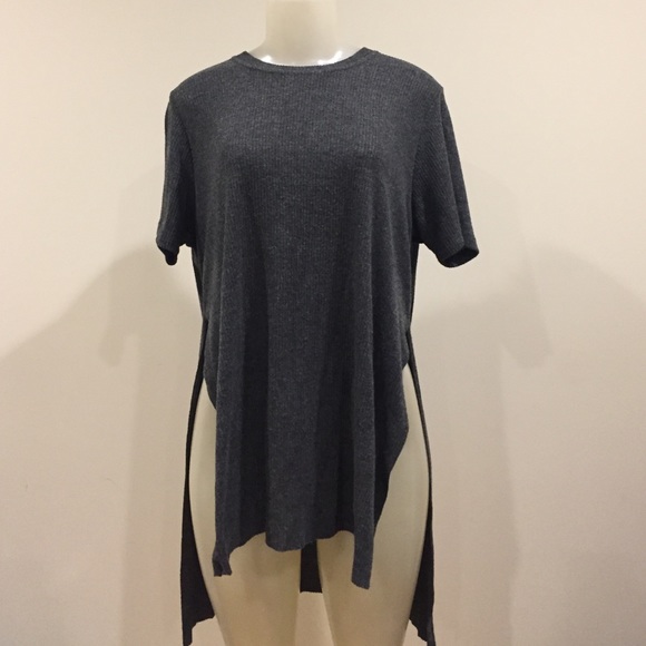 Brandy Melville long t-shirt with slits