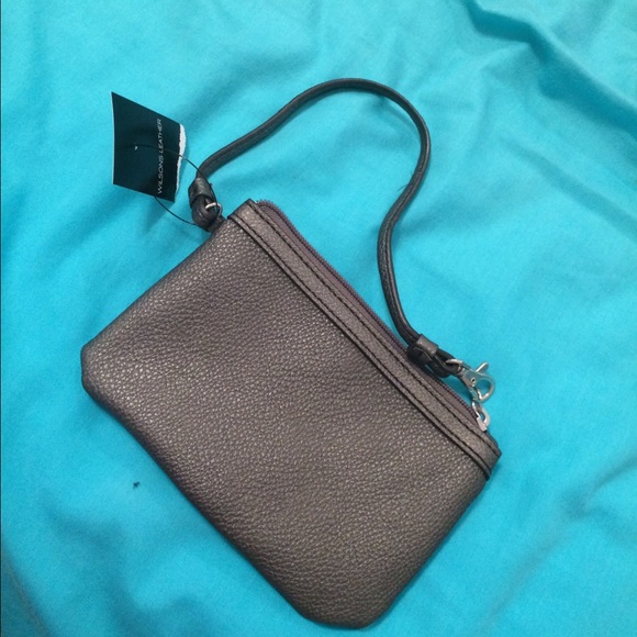 Wilson Leather wristlet
