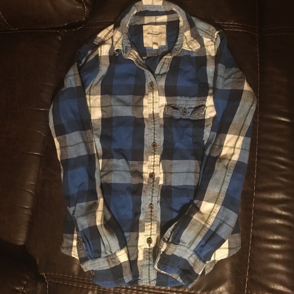 Abercrombie kids Plaid Flannel