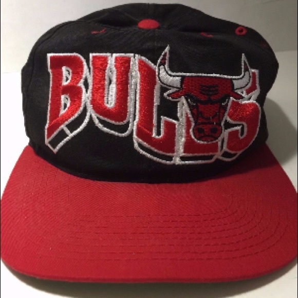Other - Vintage Chicago Bulls Snapback Hat 90s NBA Rare