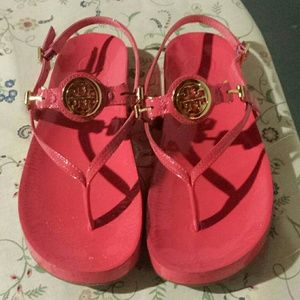 Tory Burch Pink Thong Sandal