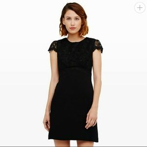 Club Monaco Zulandah Lace Sheath Dress - black