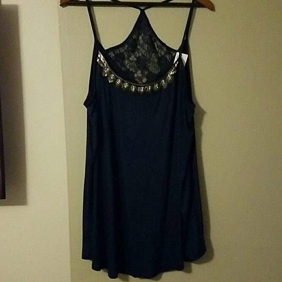 Lane bryant embellished tank
