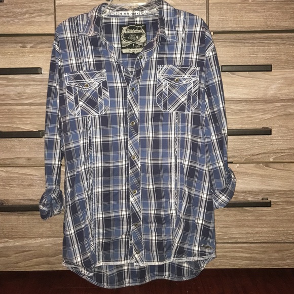 Buckle Black Label Button Up
