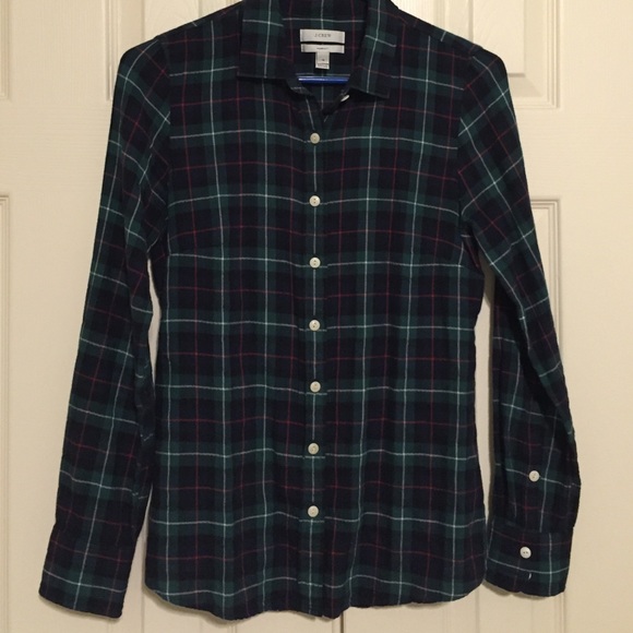 Jcrew Perfect Fit Flannel