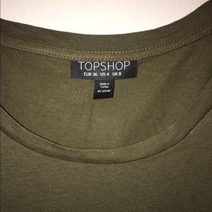 Olive Topshop tank top