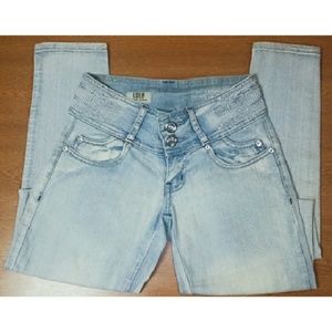 ▪Colombian Light-Wash Skinny Jeans▪