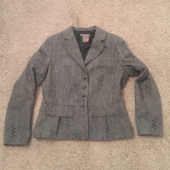 Ann Taylor peplum style blazer