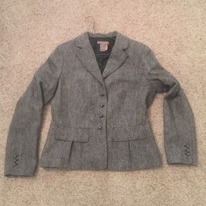Ann Taylor peplum style blazer
