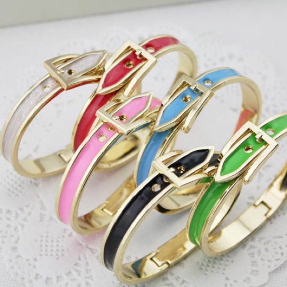 Belt Buckle Cuff Bracelets
