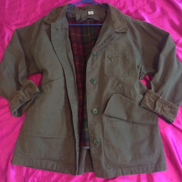 The North Face Jackets & Blazers - LL BEAN ANORAK UTILITY PARKA/FLANNEL JACKET canvas