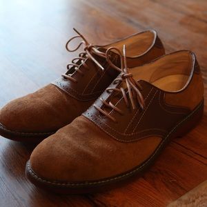 Bass Saddle Shoe Oxfords Suede