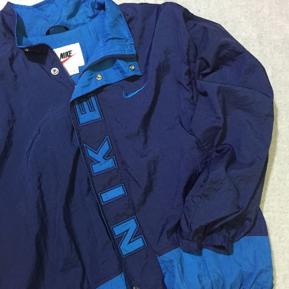 Men's - Nike Vintage Letter Front Windbreaker