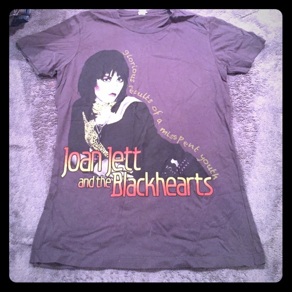 Joan Jett t shirt by next level apparel