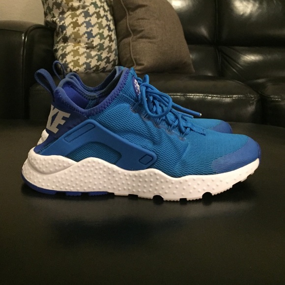 Blue Nike Air Huarache Ultra Sneakers