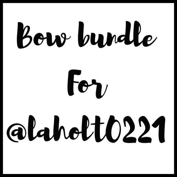 Bow bundle for @laholt0221