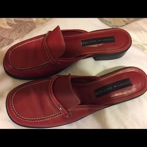 TOMMY HILFIGER Red Loafers