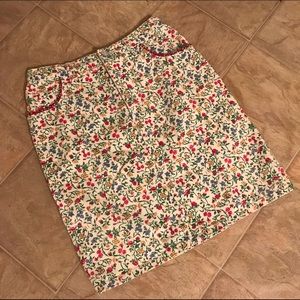 Vintage Floral GUESS Skirt