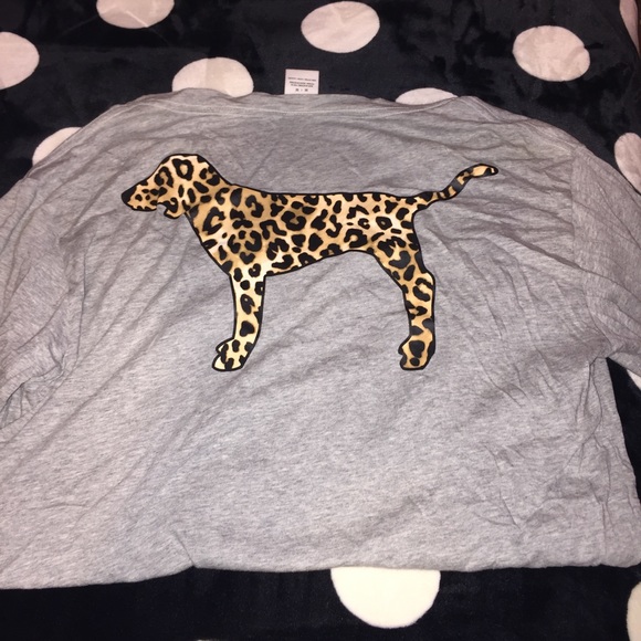 VS PINK CAMPUS TEE