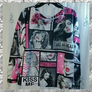 NWOT ~ Long Sleeve Fashion Top