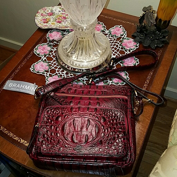 Brahmin Cleo Crimson Purse