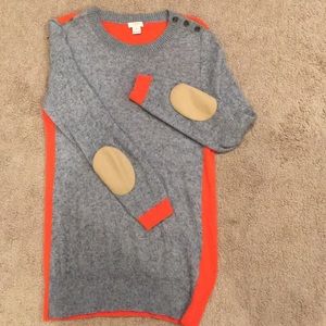 Jcrew elbow patch sweater