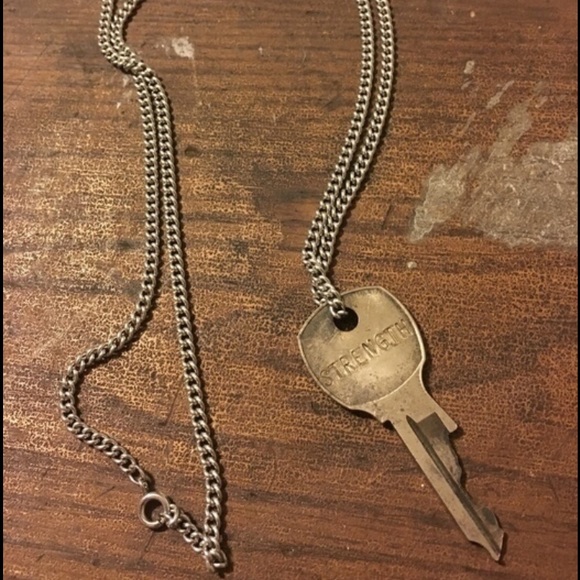 Strength giving key necklace