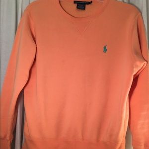 Apricot Ralph Lauren sweatshirt