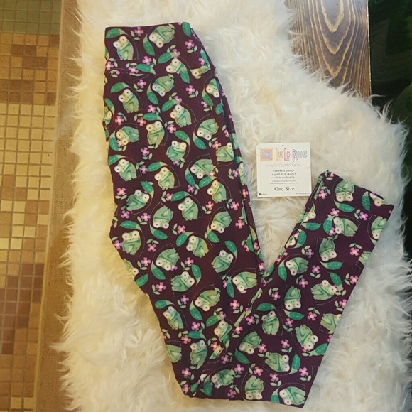 *RARE PRINT* OS Lularoe Frog leggings