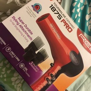 Red Blow dryer