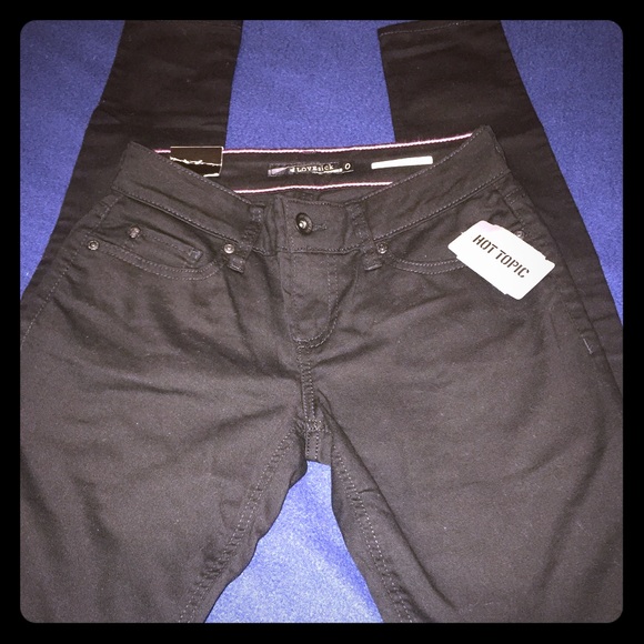 LOVESICK BLACK SKINNY JEANS