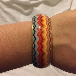 Multicolored Chevron Bracelet