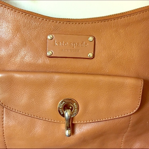 Kate Spade original brown leather cross-body bag