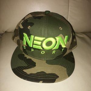 Neon Sport Hat Camo Unisex