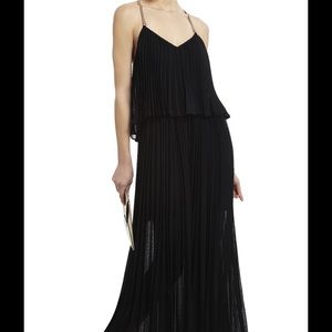 BCBGMAXAZRIA "JOELLE" Tiered Maxi Dress