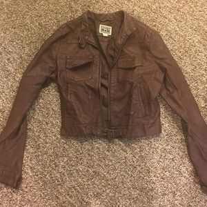 Brown Converse Jacket