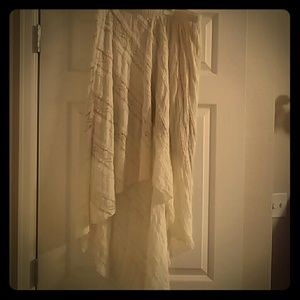 Gorgeous high low lace vintage skirt