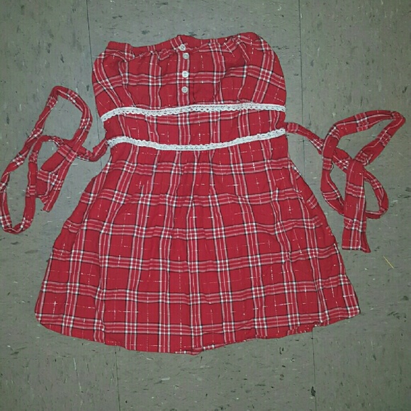 Amazing Vintage Tube Top Bow Back Size Small - Picture 1 of 4