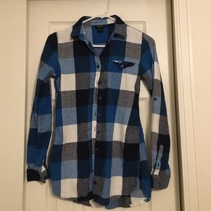 Women's Blue Flannel