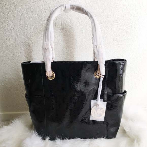 $149Ⓜ️ / Michael Kors Jet Set Signature Tote - Picture 1 of 4