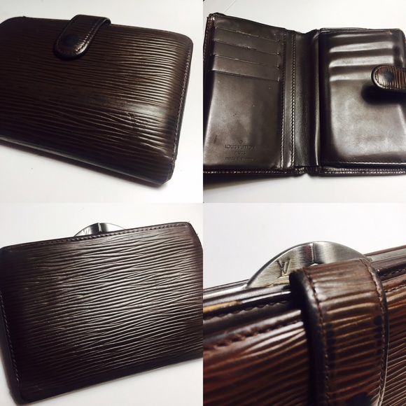 ❌SOLD❌ LOUIS VUITTON Brown Kisslock Wallet