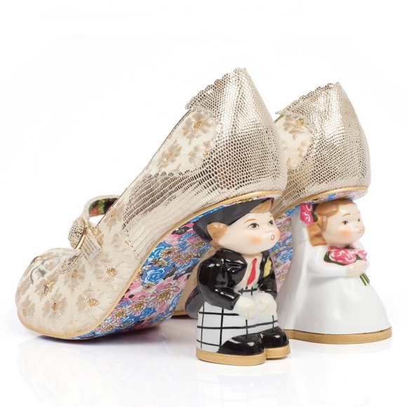 Irregular Choice "I Love You" shoes, size 38