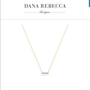 Dana Rebecca silvie rose necklace